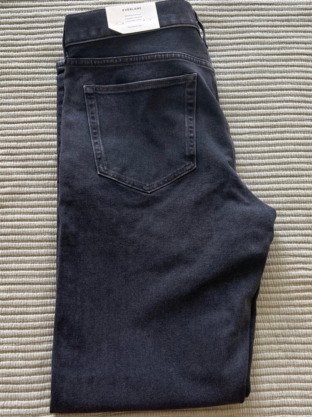 Everlane Men’s Black Straight Jeans